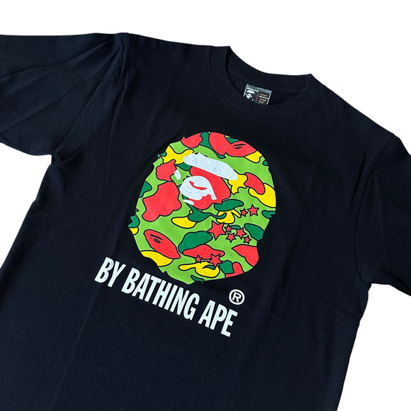 M Bape 2001 Psyche Camo Ape Head Tee - Picture 2 of 4